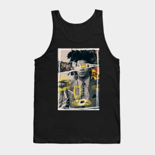 Jean Michel Basquiat Retro Art Tank Top